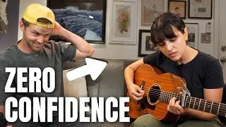 Thumbnail: Can I Make Her a Confident Guitar Player?