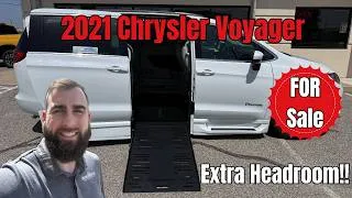 Thumbnail: Beautiful 2021 Chrysler Voyager | Wheelchair Accessible Van For Sale!