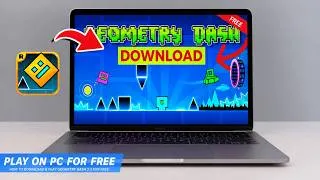 Thumbnail: 🔧How To Download Geometry Dash 2.2 For FREE on MacBook (2026 Updated Way)
