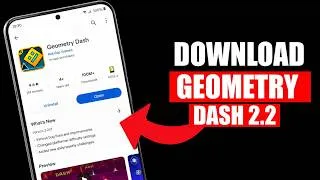 Thumbnail: 🔧How To Download Geometry Dash 2.2 For FREE on Android (2026 Updated Way)