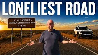 Thumbnail: I drove the WORLD'S LONELIEST ROAD: Perth to Adelaide