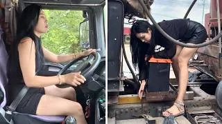 Thumbnail: Could You Handle This? Female Truck Driver Taotao in a Man's World