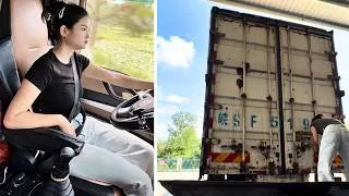 Thumbnail: The Challenges and Triumphs of Female Truck Driver, Zhang Zhang.