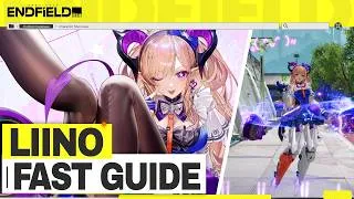 Thumbnail: Aww LIINO IS META & CUTE! - Liino Guide - Squad/Team + Build + Gears + Rotation【Arknights: Endfield】