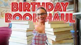 Thumbnail: 29 books for my 29th birthday 📕🎂 *HUGE* birthday book haul