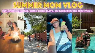 Thumbnail: the last year of my 20's 😭, book shopping, homeschooling, august reads, soaking up summer ☀️