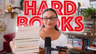 Thumbnail: 17 HARD Books I Want to Read (and you should too)