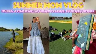 Thumbnail: Starting a new business, back to school prep, reading vlog, track season is ending
