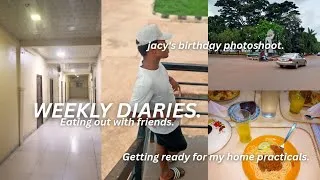 Thumbnail: WEEKLY VLOG EP4: FINAL Days in University: Birthday Photoshoot, Dinner, & School Vlog