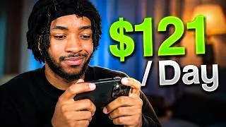 Thumbnail: It's Boring But I Make $121/Day From My Phone