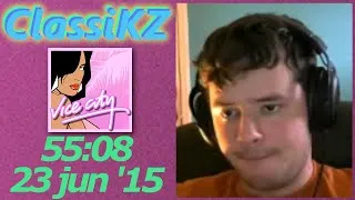 Thumbnail: ClassiKZ!! Vice City Any% in 55:08 recorded on 14 December 2014