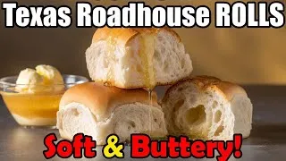 Thumbnail: Copycat Texas Roadhouse Rolls Recipe - Soft, Buttery & Easy Homemade Dinner Rolls