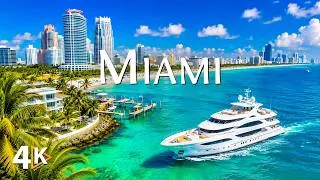 Thumbnail: MIAMI'S COASTAL WONDERS 🏝️ [4K ULTRA HD] – Palm Beaches & Endless Summer