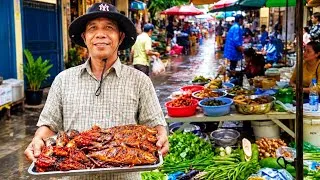 Thumbnail:  Rainy Food Tour: Phnom Penh Market 