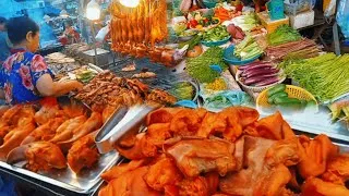 Thumbnail: Cambodia 🇰🇭 Street Food Tour & Evening Fresh Vegetables Market 