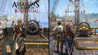 Thumbnail: AC Black Flag Resynced vs AC Black Flag Original - Physics, Details & Gameplay Comparison