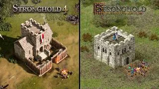 Thumbnail: Stronghold 4 vs Stronghold: Definitive Edition - Early Graphics & Gameplay Comparison