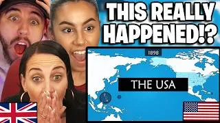 Thumbnail: British Family Reacts to The United States of America - Summary on a Map!