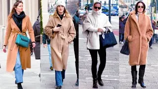 Thumbnail: Winter Street Style JANUARY FASHION TRENDS Munich Shopping Walk, German Streetwear