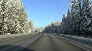 Thumbnail: Driving to the city of Joensuu (-26,5ºC)