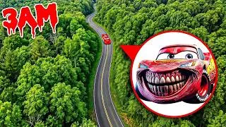 Thumbnail: My drone filmed Lightning McQueen in Real Life