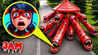 Thumbnail: SLIDE EATER ate LADYBUG!?😱