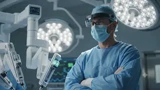 Thumbnail: Robots Are Performing Surgery Right Now (This Is Real) AI Profit Lab