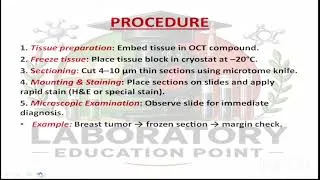 Thumbnail: Cryo / Frozen Section – Quick Revision for Exam | BMLT 3rd Year | Prof. Ajay Prajapat