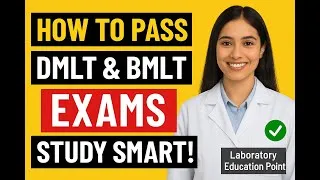 Thumbnail: DMLT & BMLT Students Must Watch! Best Exam Tricks & Strategies! | laboratory education point