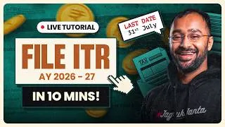 Thumbnail: ITR Filing Online 2026-27 | ITR 1 Filing For Salaried Employees | File Income Tax Return ITR 1