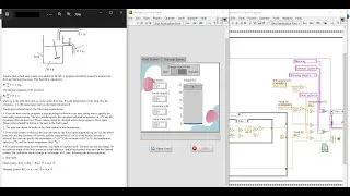 Thumbnail: Practical Exercise in LabVIEW | Fluid Flow and Thermal Process Monitoring for Tank Systems