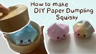 Thumbnail: How to make a DIY Paper Dumpling Squishy | Easy Tutorial