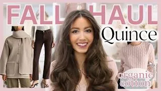 Thumbnail: QUINCE FALL HAUL 2026 🍂 100% Organic Cotton Fall Finds!