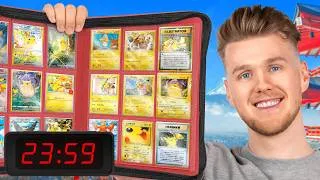 Thumbnail: How many Pikachu Cards can I find in 24 hours?