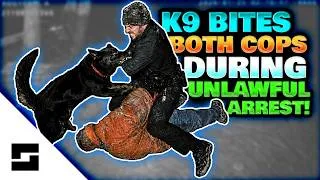 Thumbnail: Police K9 Bites Cops During Unlawful Arrest as Victim’s Home Burns to the Ground