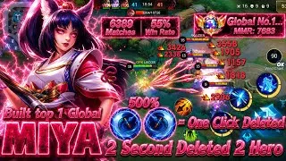 Thumbnail: 6600 Matches Miya 2Second Deleted Natan & Odette ! Built Top 1 Global #miya 