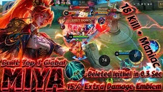 Thumbnail: 18 Kill + Maniac !! Only 5% Of MLBB Player Know This Secret Emblem 15% Extra Damage Dealt !!