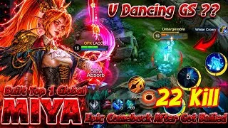 Thumbnail: 22 Kill !! Epic Comeback After Got Bullied Early Game !! Built Top 1 Global #miya 