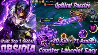 Thumbnail: 20 Kill !! One Skill + One Hit = Deleted Enemies!! Built Top 1 Global #obsidia 
