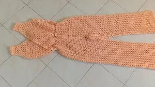 Thumbnail: Crochet Jumpsuit Tutorial | Joining the V-Stitch Top & Pants