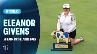 Thumbnail: Eleanor Givens wins first LET title on 210th start! VP Bank Swiss Ladies Open