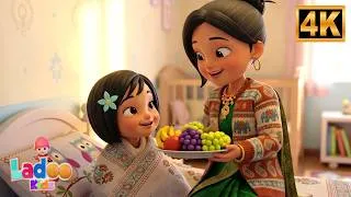 Thumbnail: Utho Beta Aankhain Kholo, उठो बेटा आंखें खोलो, Hathi Raja Kahan Chale + Baby Cartoon Nursery Poems