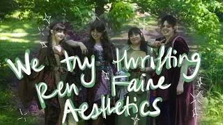 Thumbnail: Trying to Thrift Our Ren Faire Aesthetics | Fantasy Fashion