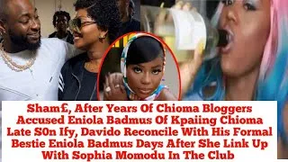 Thumbnail: CHIVIGØATS DISAPPOINTED AS DAVIDO BEG ENIOLA FOR FORGIVENESS AND RECONCILE YEARS AFTER ACCUSING HER