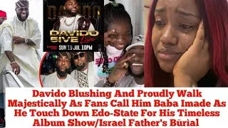 Thumbnail: DAVIDO BLUSHING AS FANS HAIL HIM AS BABA   IMADE AS HE ARRIVES BENIN  FOR HIS SHOW/JUJU PAPA BŰR!AL 