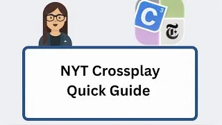 Thumbnail: How to Play NYT Crossplay - Quick Guide #nytcrossplay