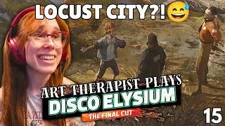 Thumbnail: Interrogations and Insects | Disco Elysium | Art Therapist's BLIND Playthrough! (pt. 15)