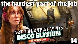Thumbnail: Doing the Legwork | Disco Elysium | Art Therapist's BLIND Playthrough! (pt. 14)