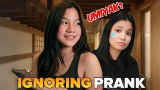 Thumbnail: IGNORING PRANK KAY ATE SUE (Nagalit siya)