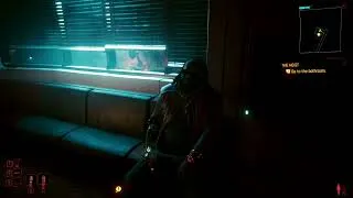 Thumbnail: Refusing to enter the bathroom | Cyberpunk 2077